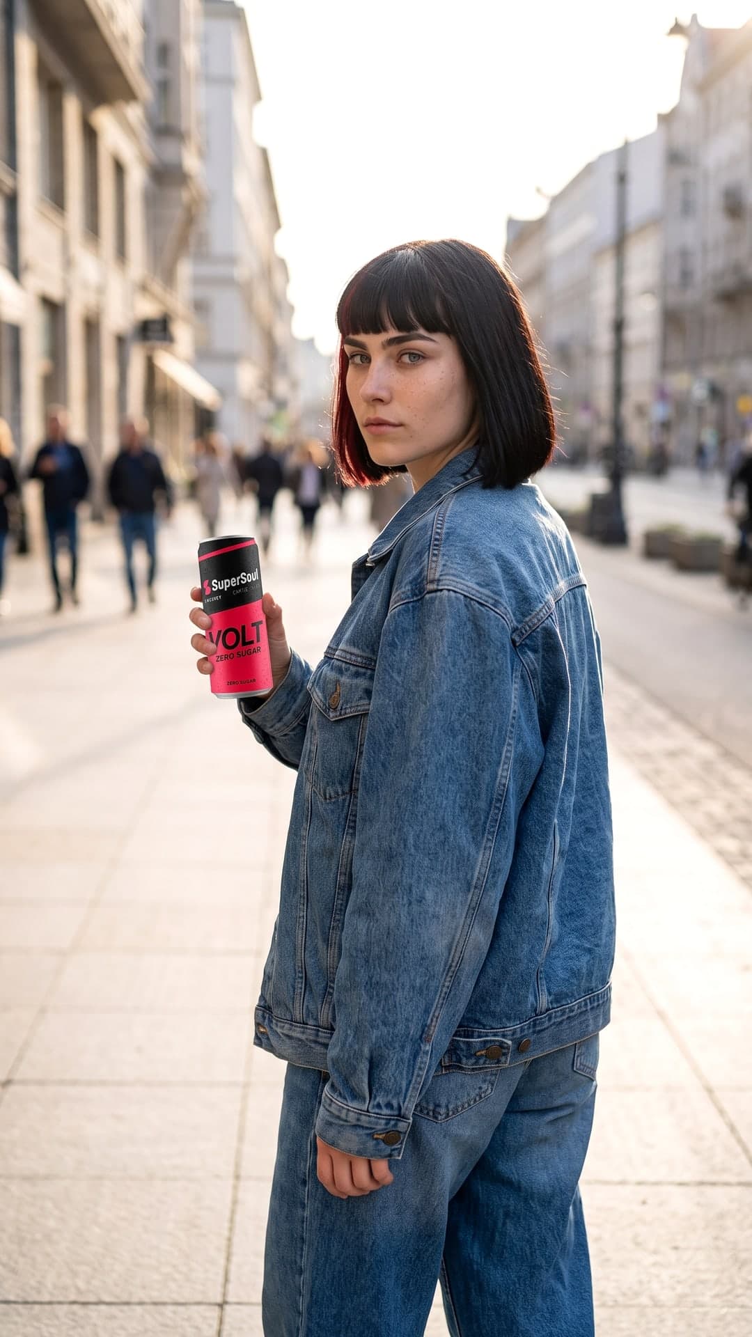 Noa with the product