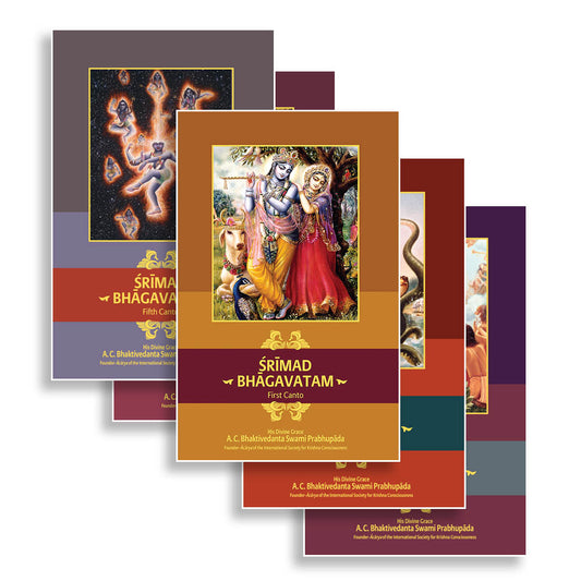 Srimad Bhagavatam (deluxe 18-volume hardbound set)